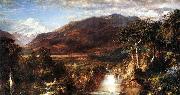 Frederick Edwin Church The Heart of the Andes oil painting on canvas